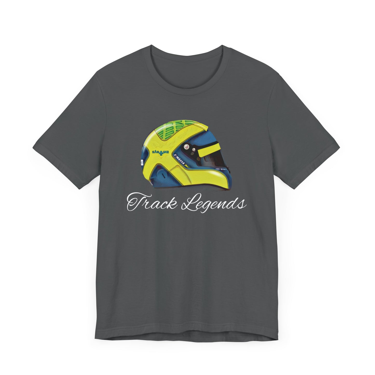 Massa Helmet Profile T-Shirt by Track Legends