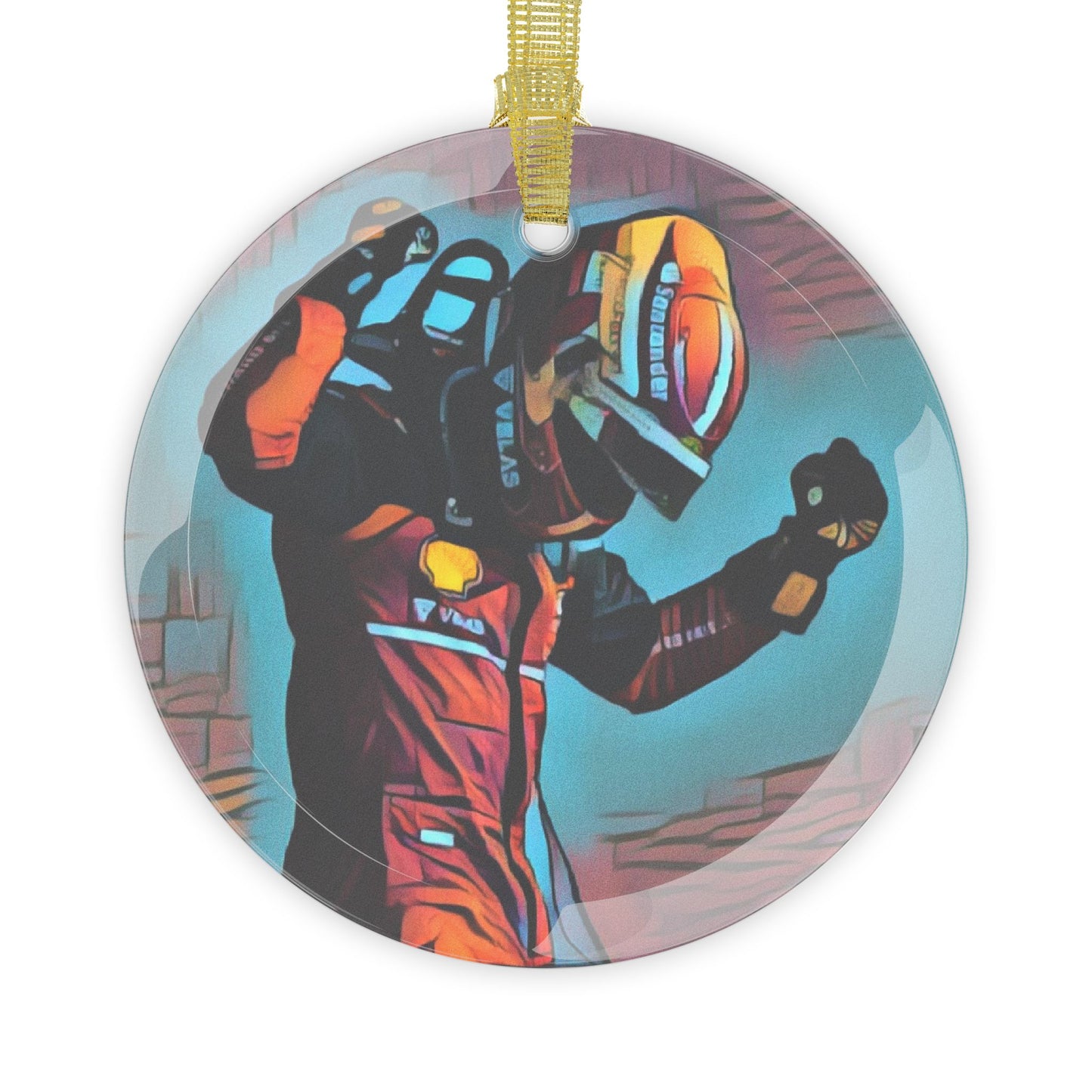 Charles Leclerc F1 - Glass Ornament